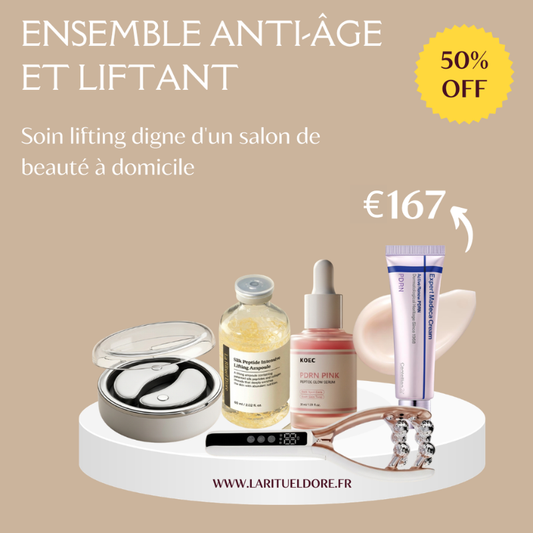 Zestaw przeciwstarzeniowy i liftingujący